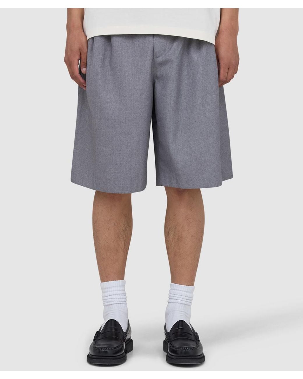 About Blank Gray Bermuda Short (Light for men