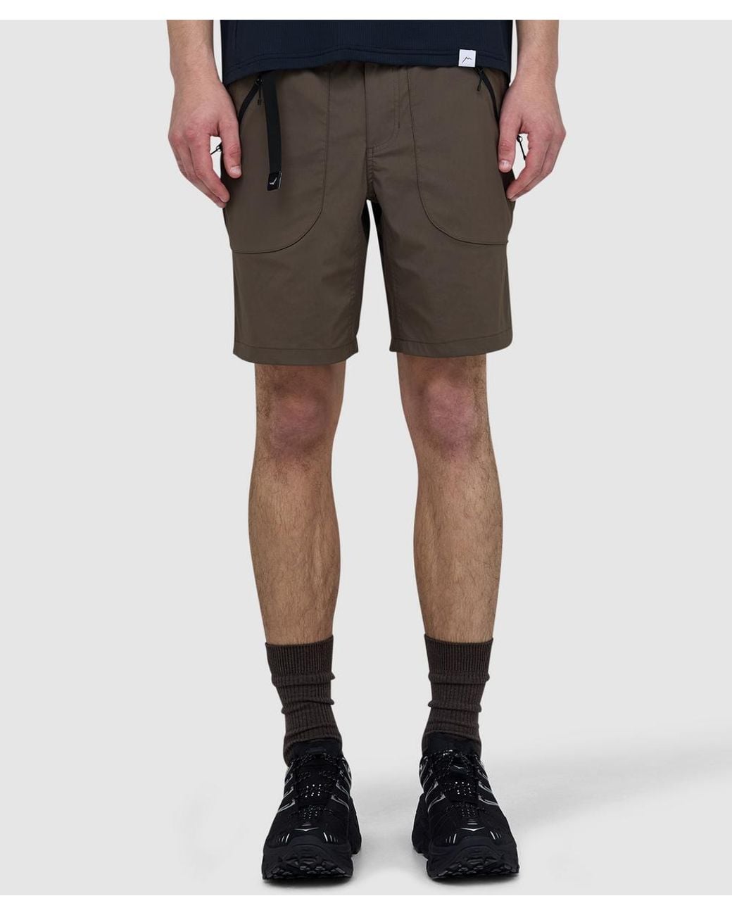 CAYL Gray 8 Pocket Hiking Short (Khaki for men