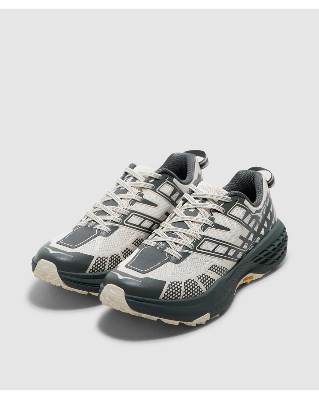 Hoka One One Green Speedgoat 2 Sneaker (Alabaster Outer Orbit for men