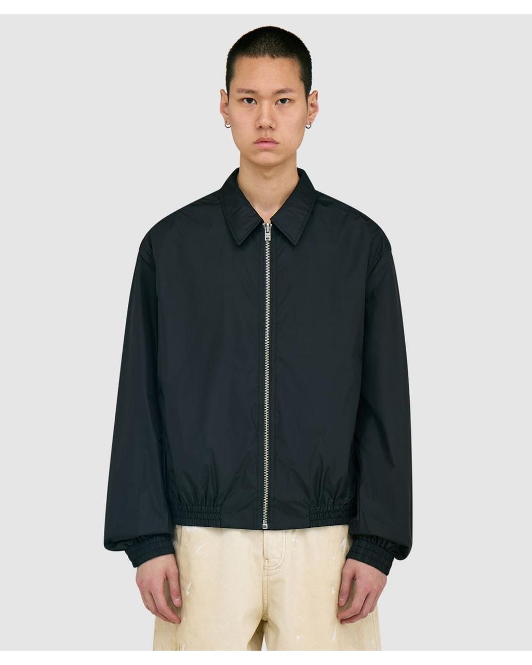 Acne Blue 1996 Logo Flight Jacket for men