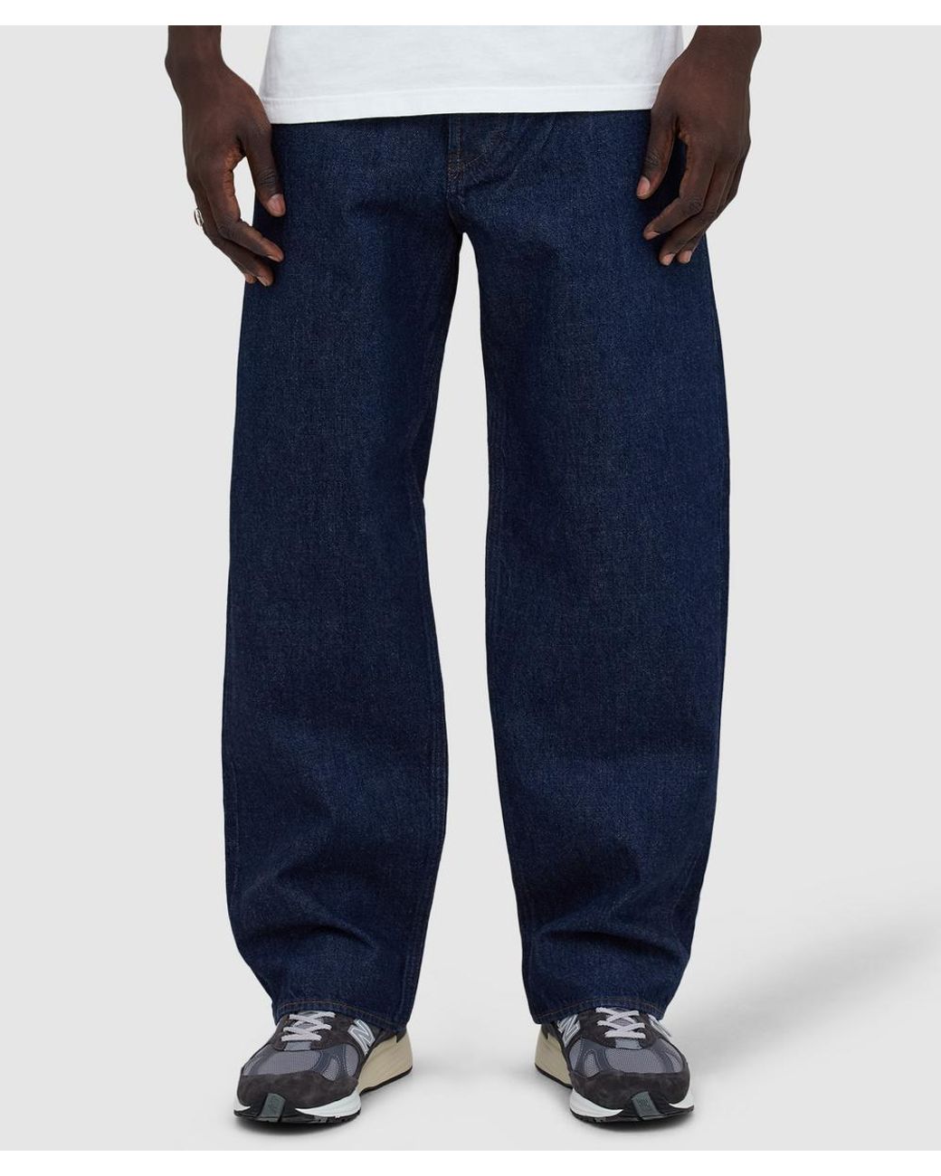 Stone Island Blue Denim Research Denim-Rinsed Regular Straight Fit Jean Rinse for men