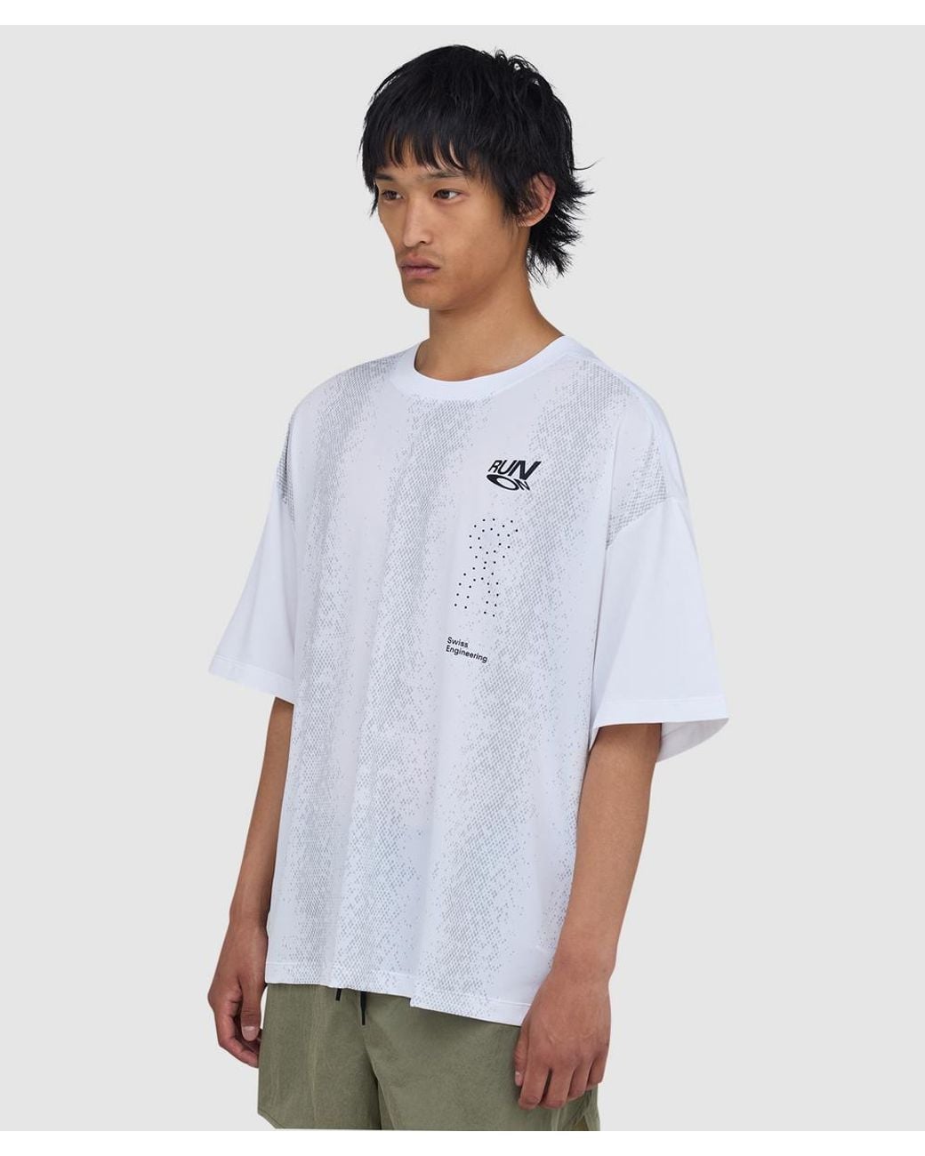 On Shoes White Performance Volt T-Shirt for men