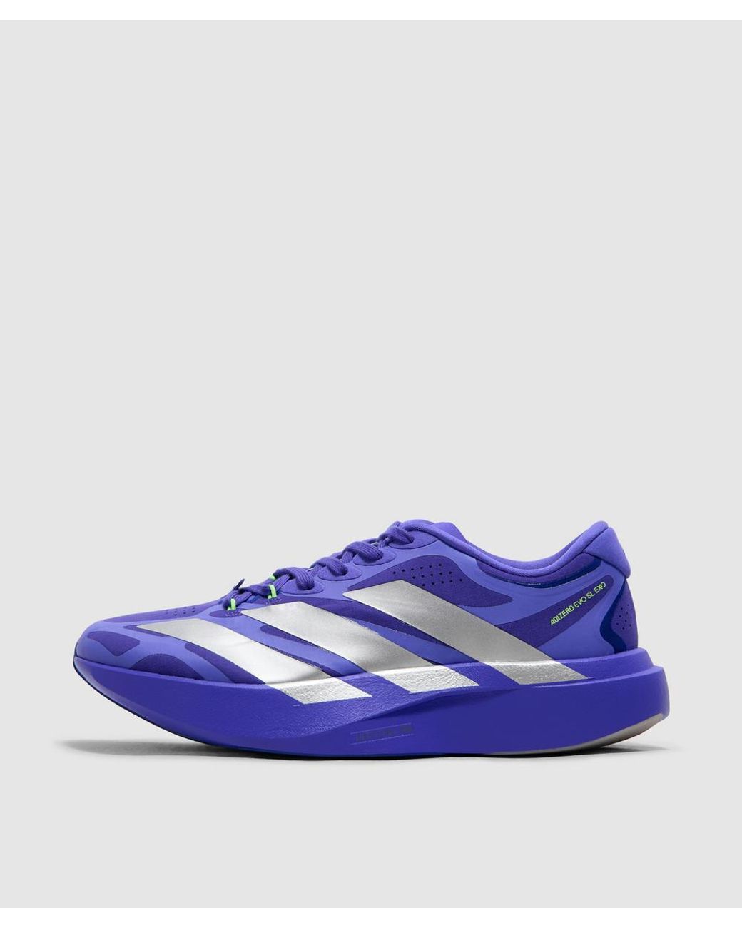 Adidas Originals Blue Adizero Evo Sl Exo Sneaker (Solar/ Met./Pure for men