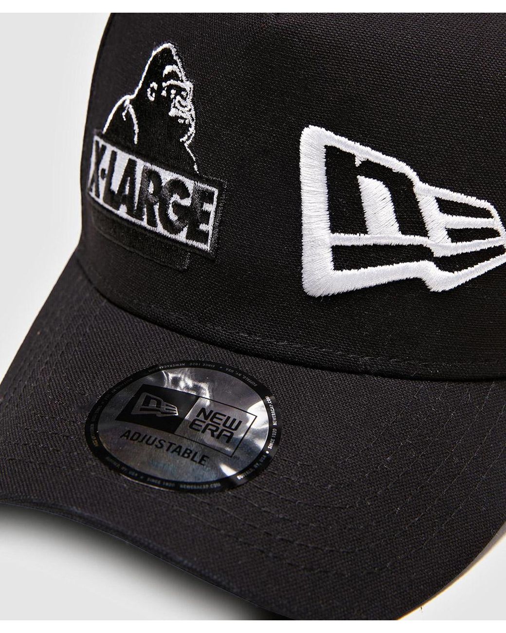 Era Logo Snapback Cap in Black for Men 