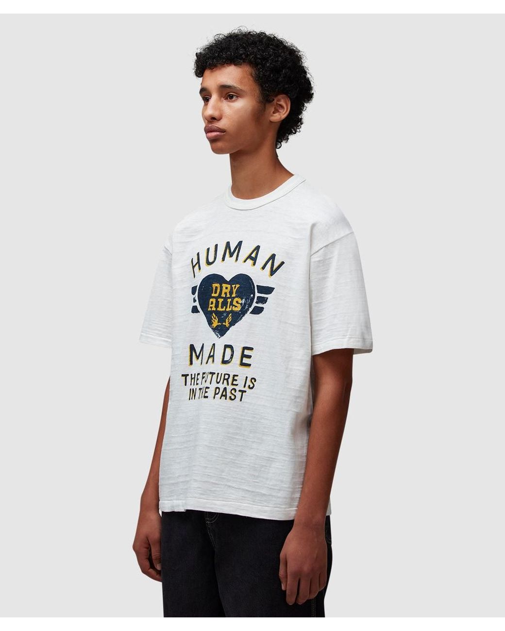 Human Made Printed Graphic Cotton T-Shirt in White for Men | Lyst