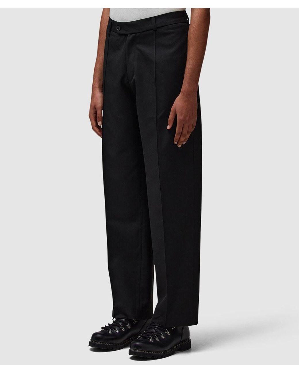 About Blank Black Pleated Pant V2 for men
