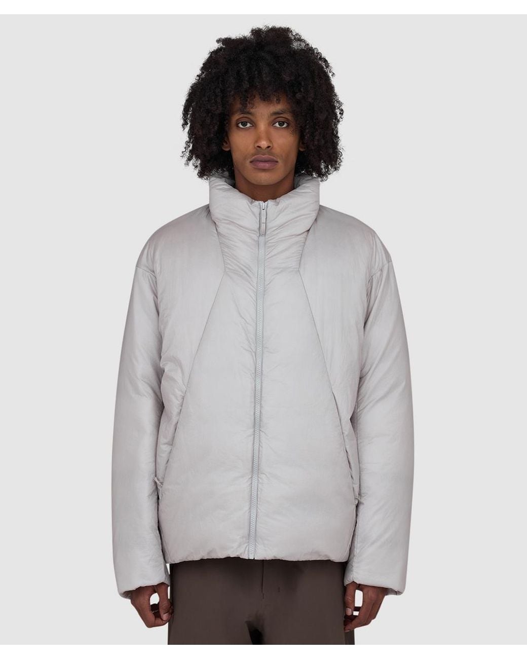Veilance Gray Conduit Down Jacket for men