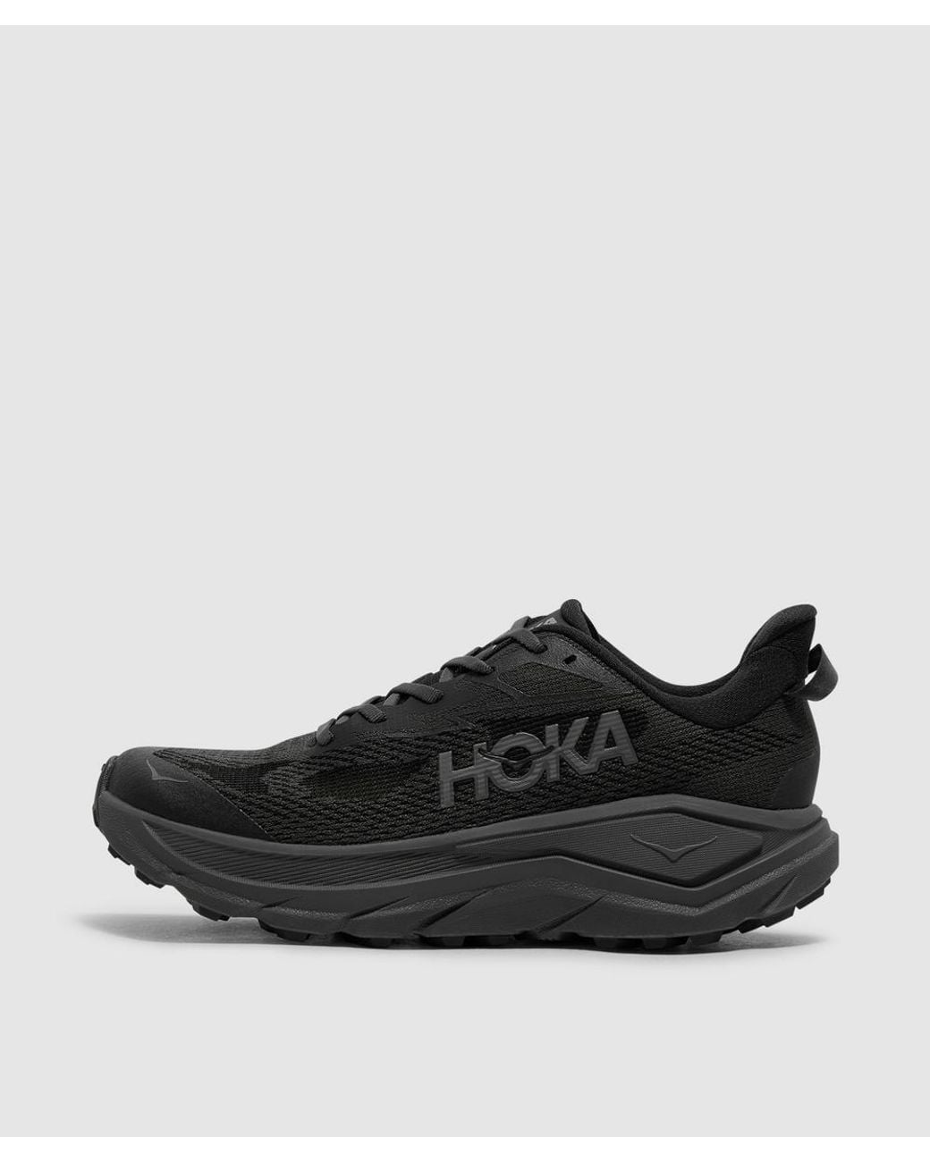 Hoka One One Black Challenger 8 Sneaker Outer Orbit for men