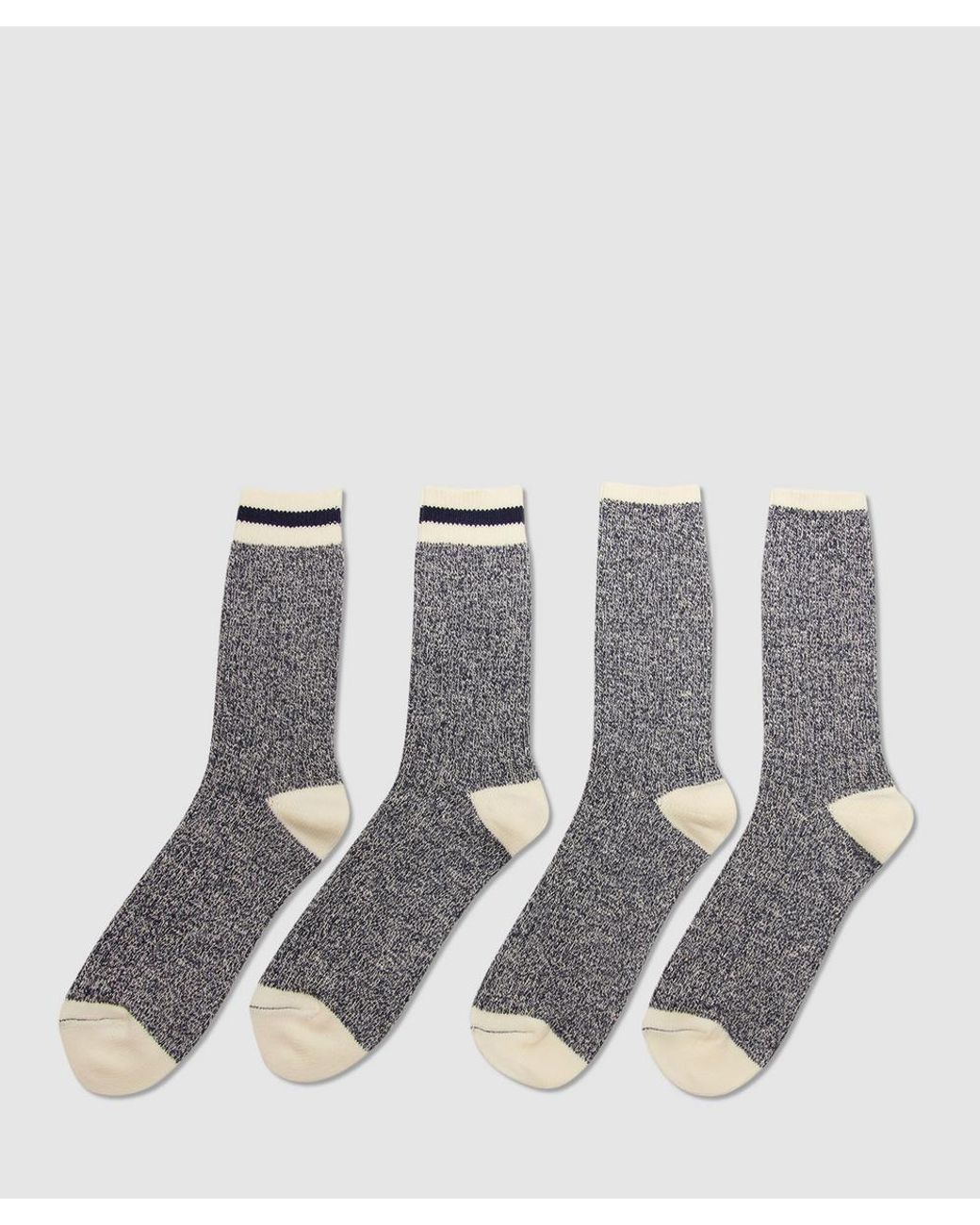 Beams Plus Gray Rag Sock (New(Line)