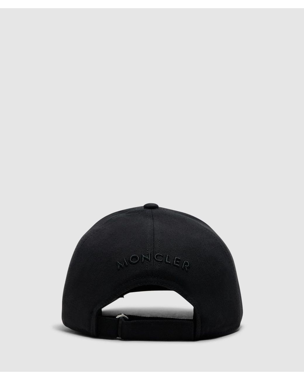 Moncler Black Baseball Cap