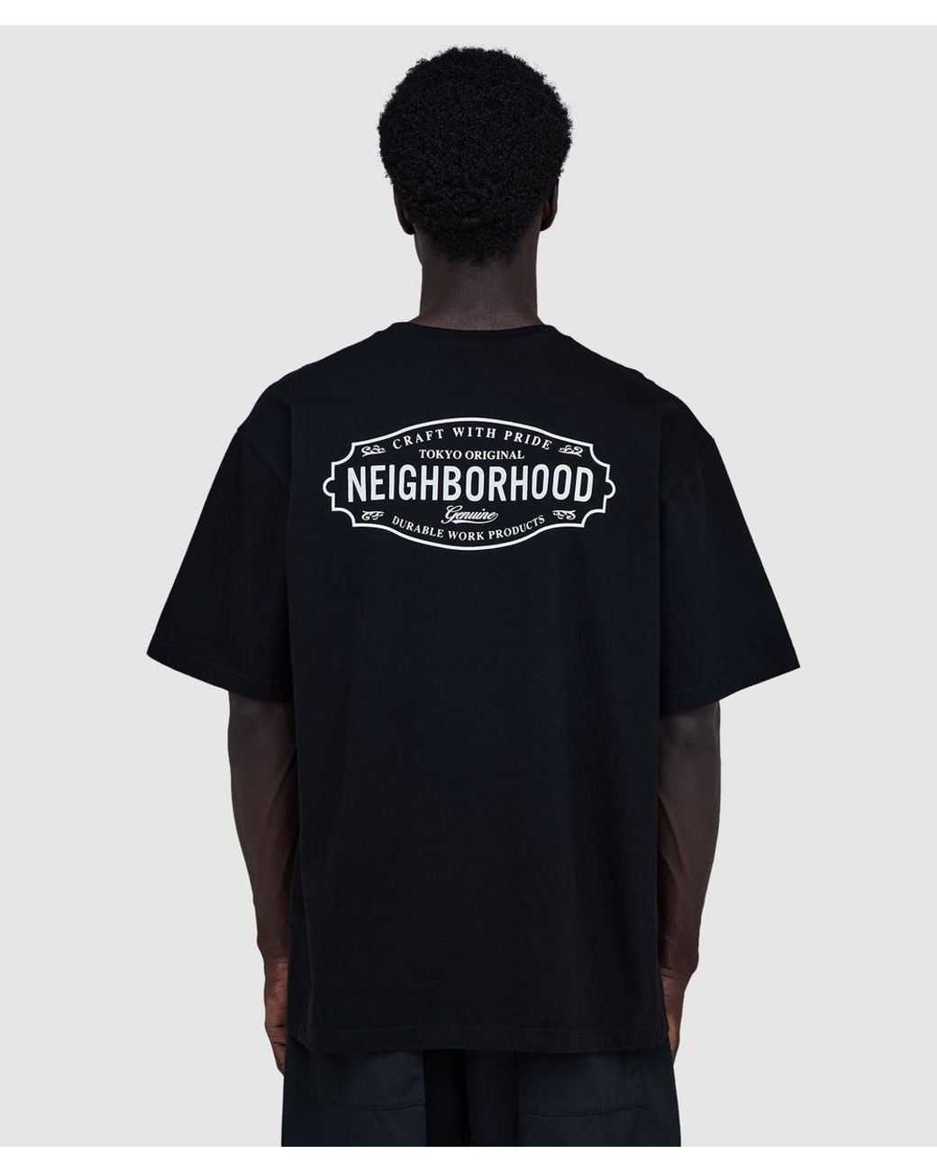 Neighborhood Blue Nh. Tee Ss-1 T-Shirt for men
