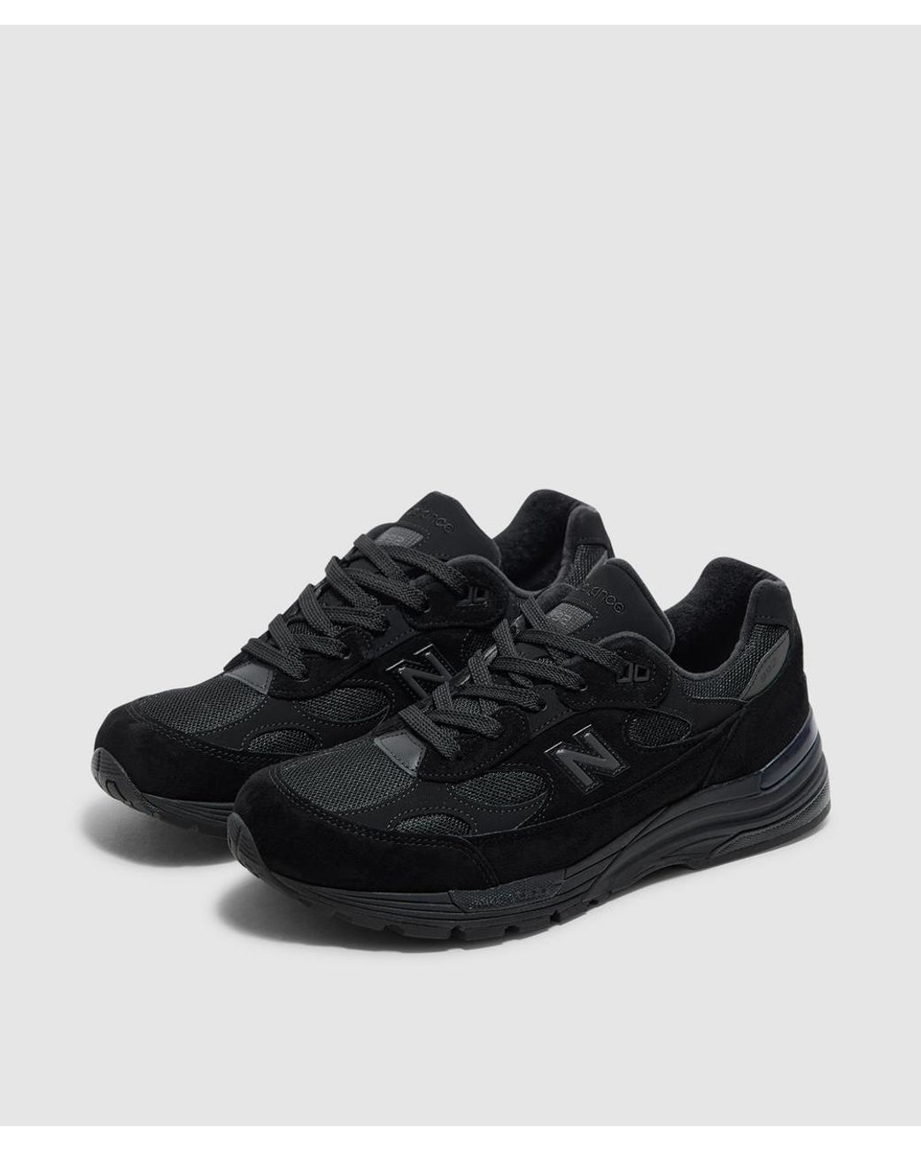New Balance Black Mius 992 Sneaker for men