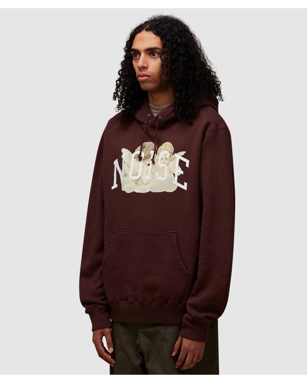 Undercover Brown Noise Hoodie for men