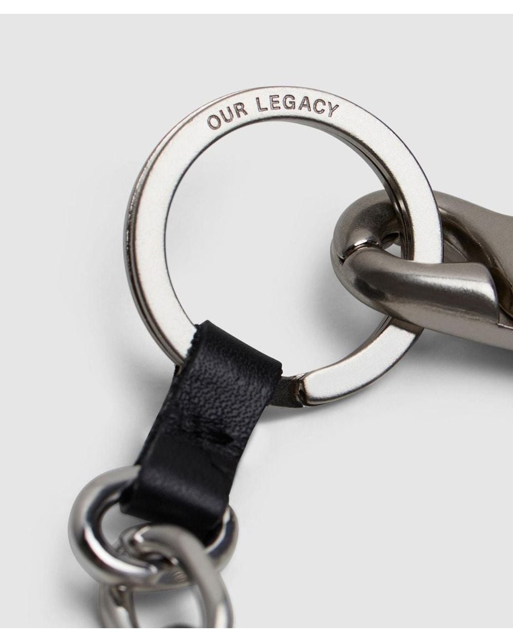 Our Legacy Ladon Matte Nickel Necklace (Nickel in White | Lyst