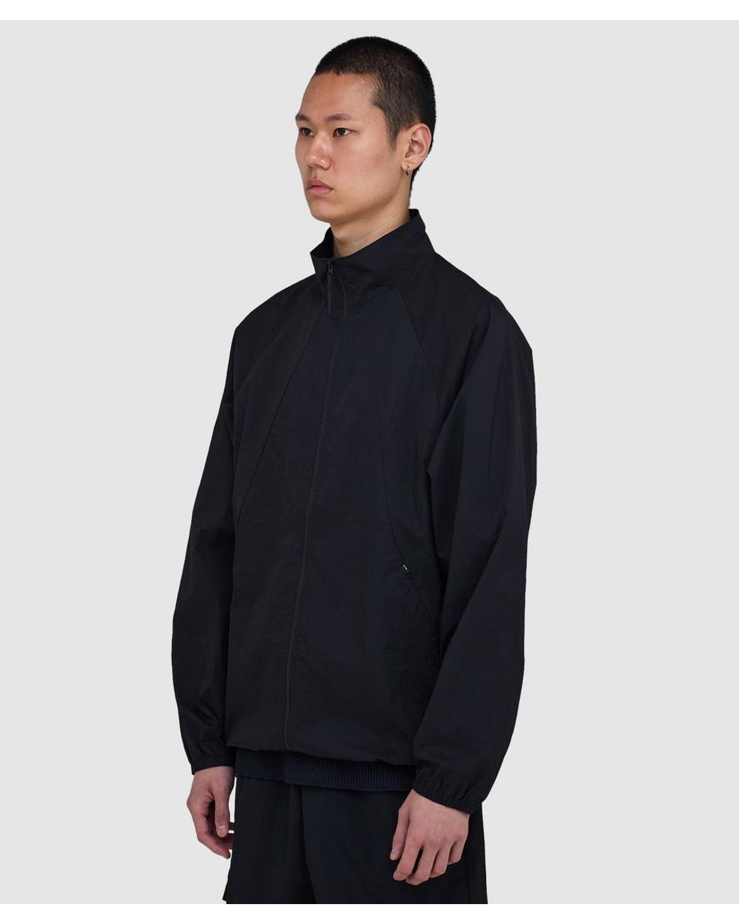 Goldwin Blue Sheer Nylon Wind Jacket for men