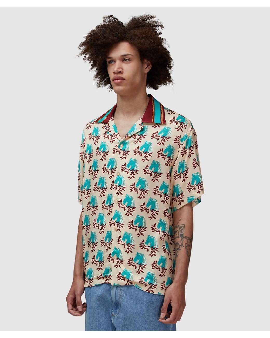 Drole de Monsieur Blue Polo Shirt for men