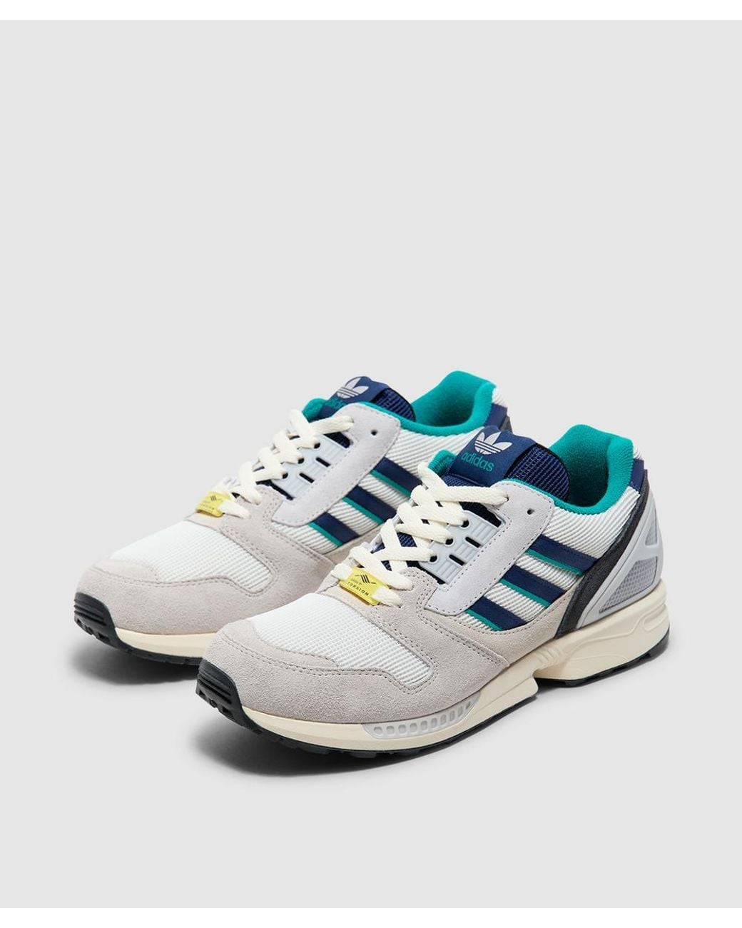 Adidas Blue Zx 8000 Sneaker (Zero Met./Dark/Power