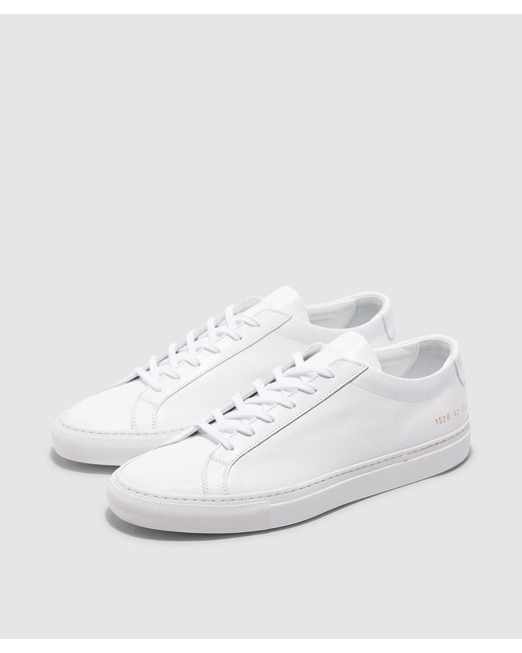 Common Projects White Original Achilles Leather Sneakers for men