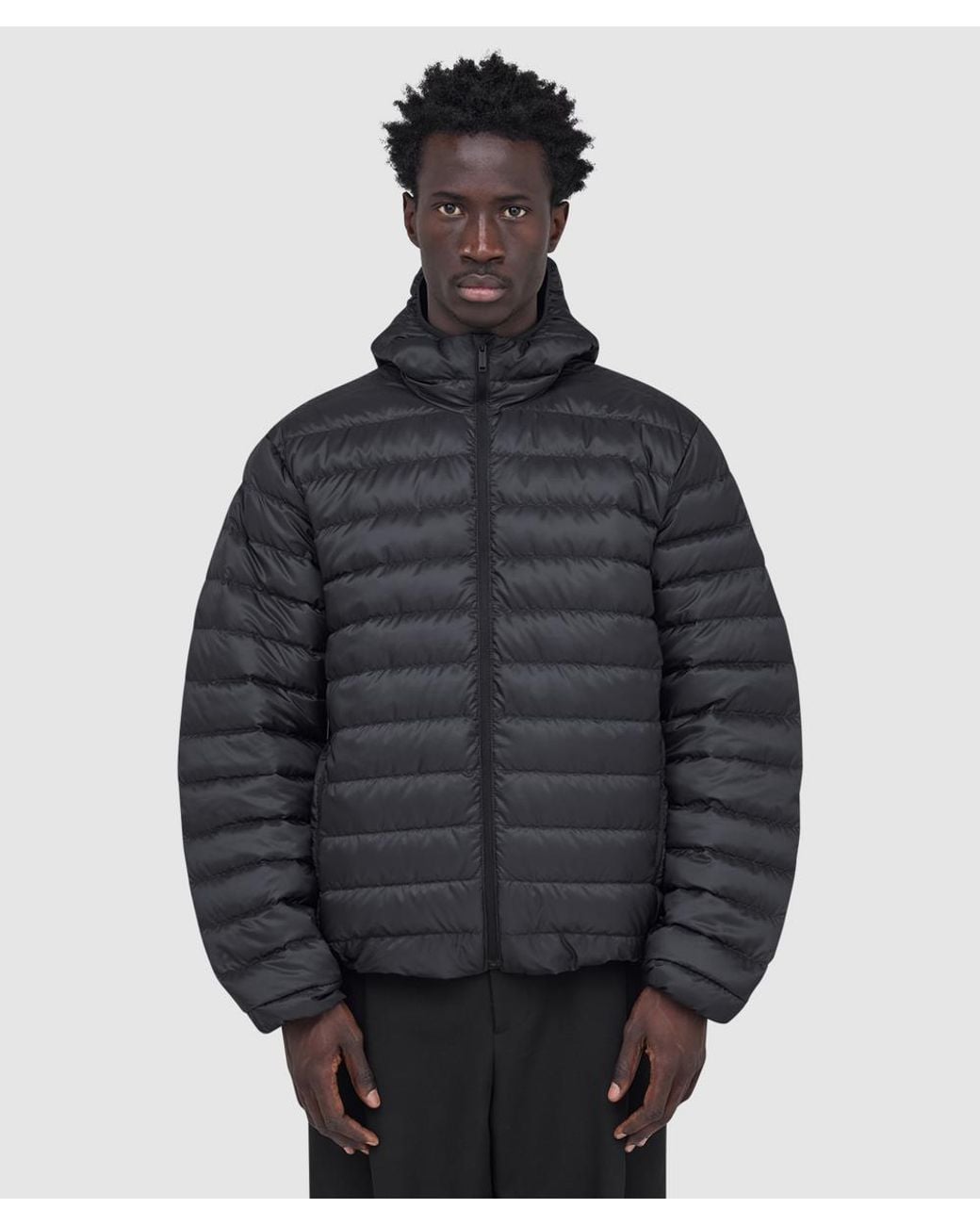 Canada Goose Gray Stratus Hooded Jacket for men