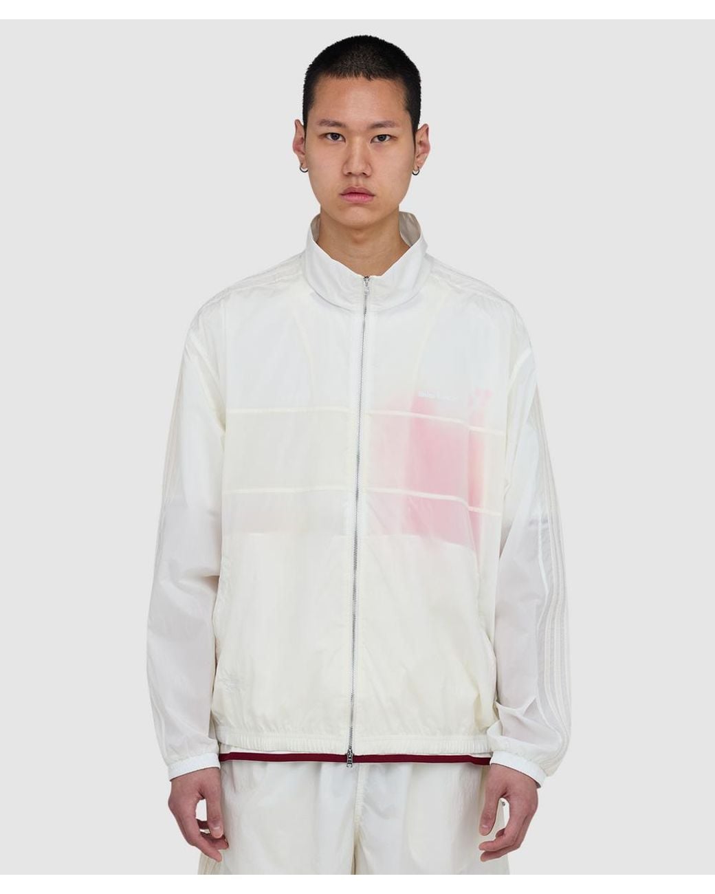 Adidas Originals White Track Jacket (Chalk for men