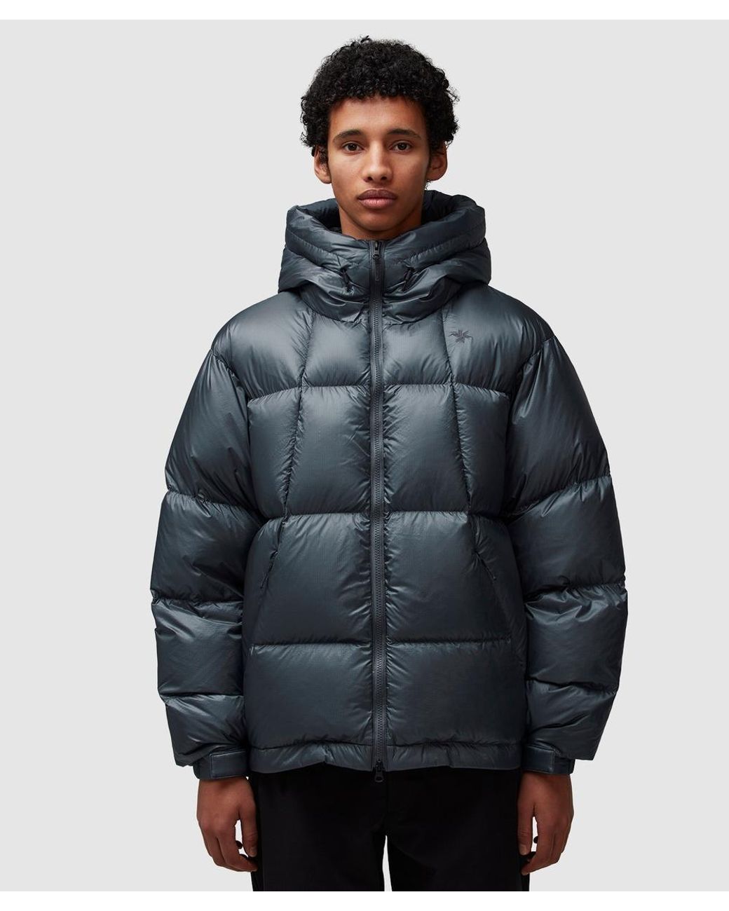 Goldwin Pertex Quantum Down Parka Jacket (Urban in Blue for Men 