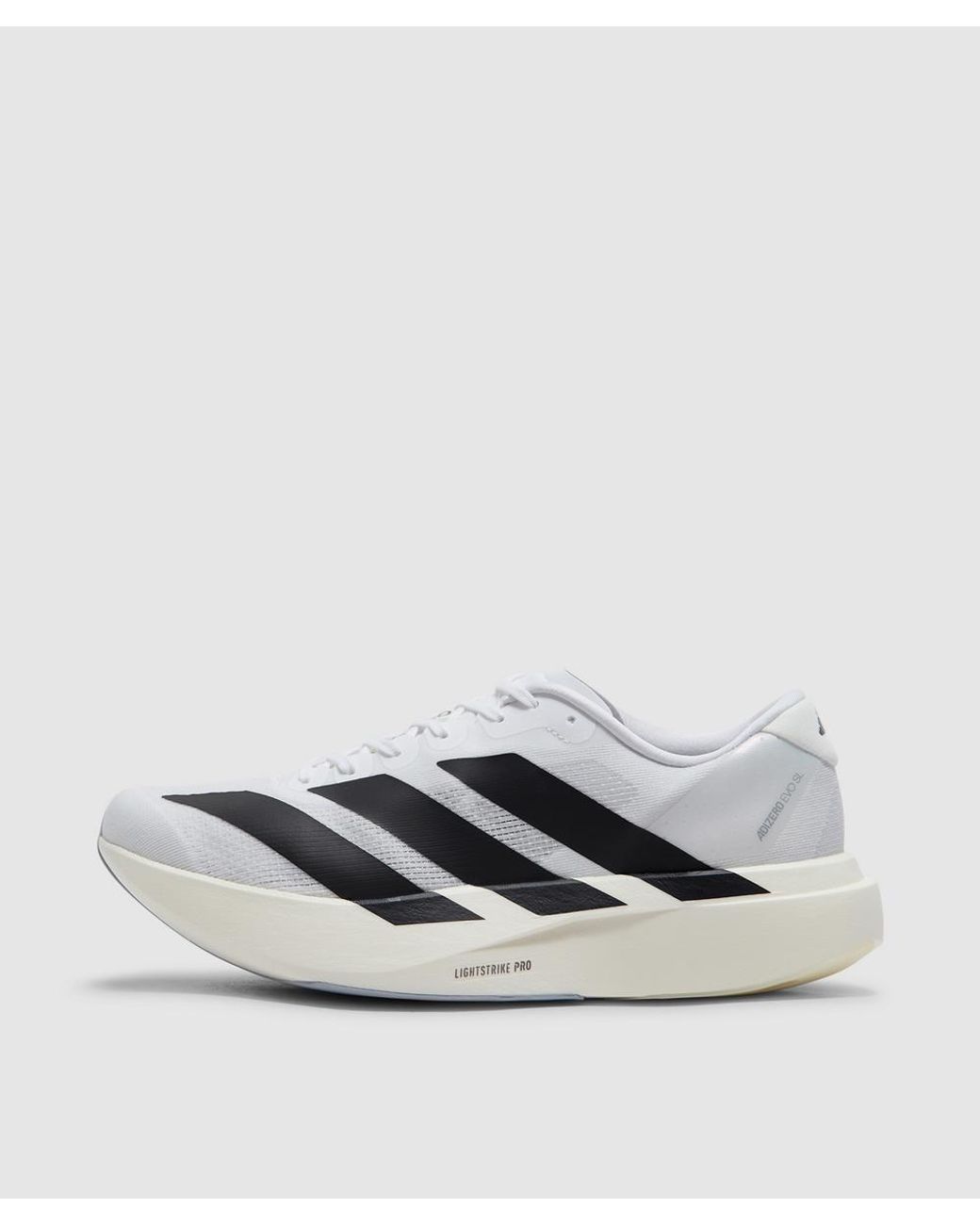 Adidas Originals White Adizero Evo Sl Sneaker for men