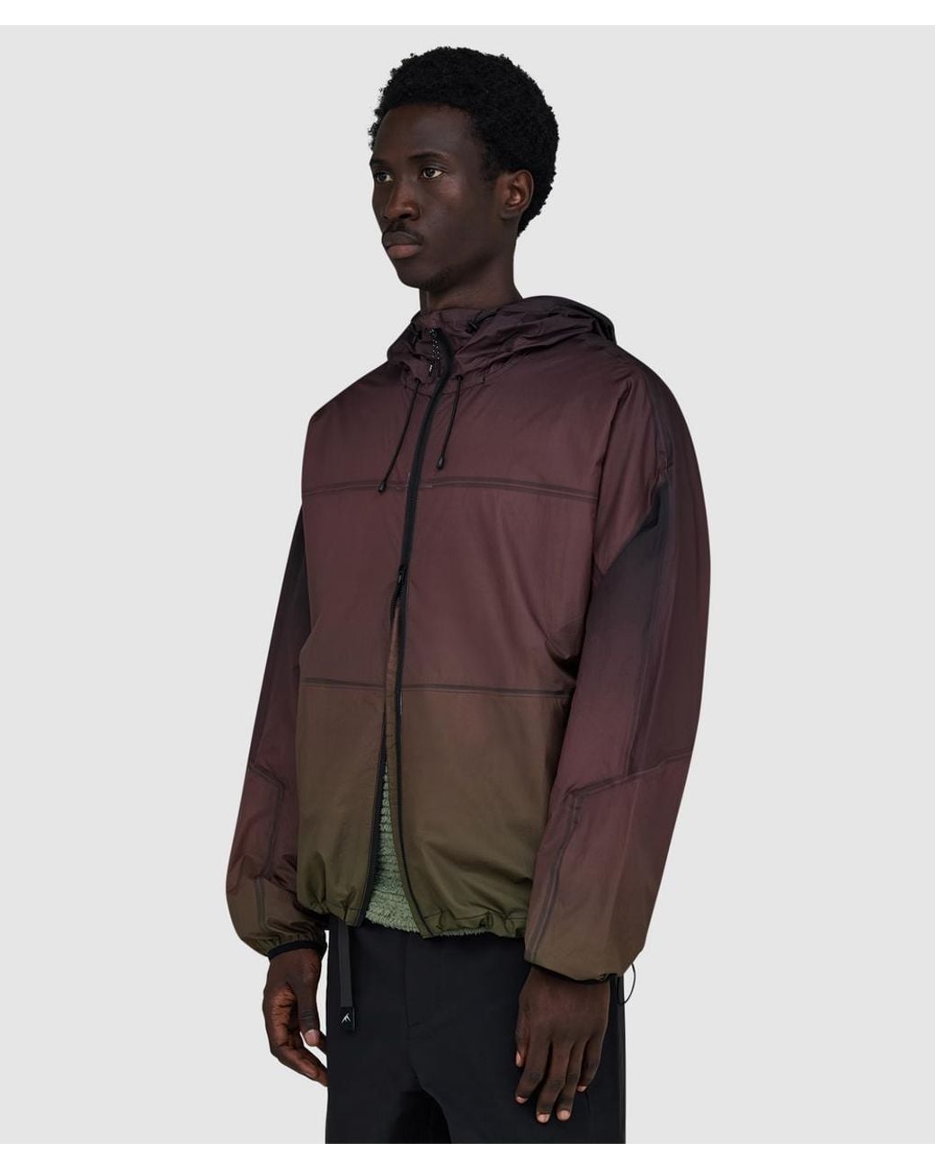 Purple Mountain Observatory Brown Breeze Ombre Jacket Ombre for men