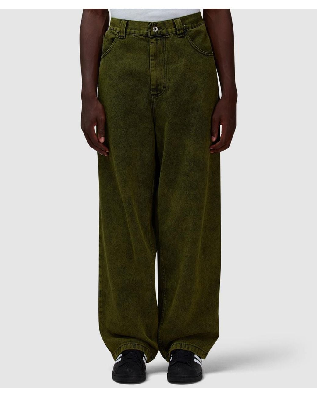 POLAR SKATE Green Big Boy Pant for men