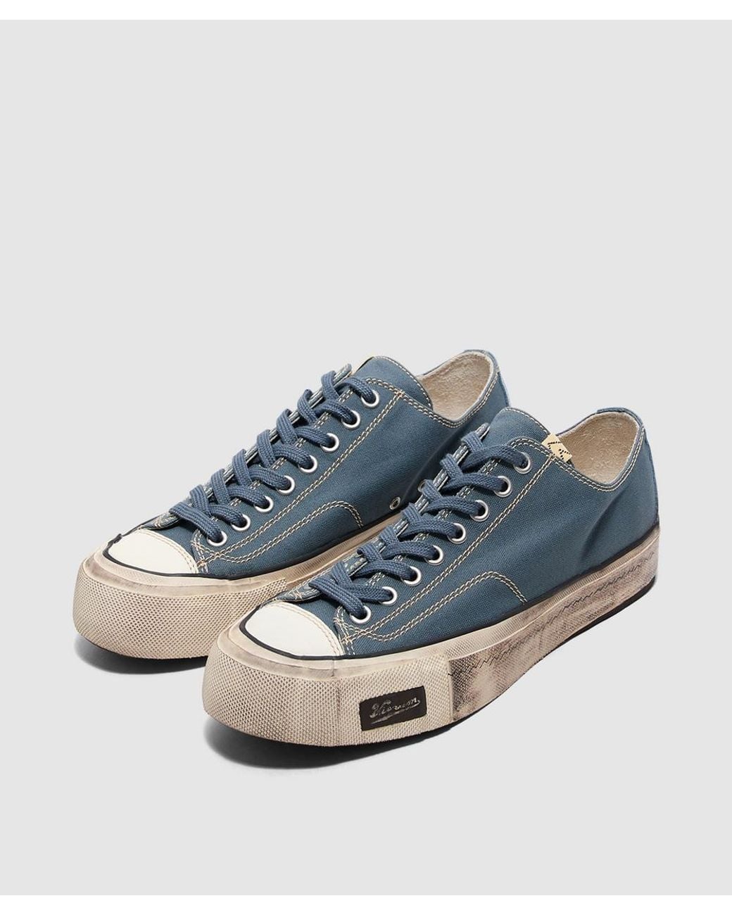 Visvim Blue Skagway Lo G.Patten Sneaker for men