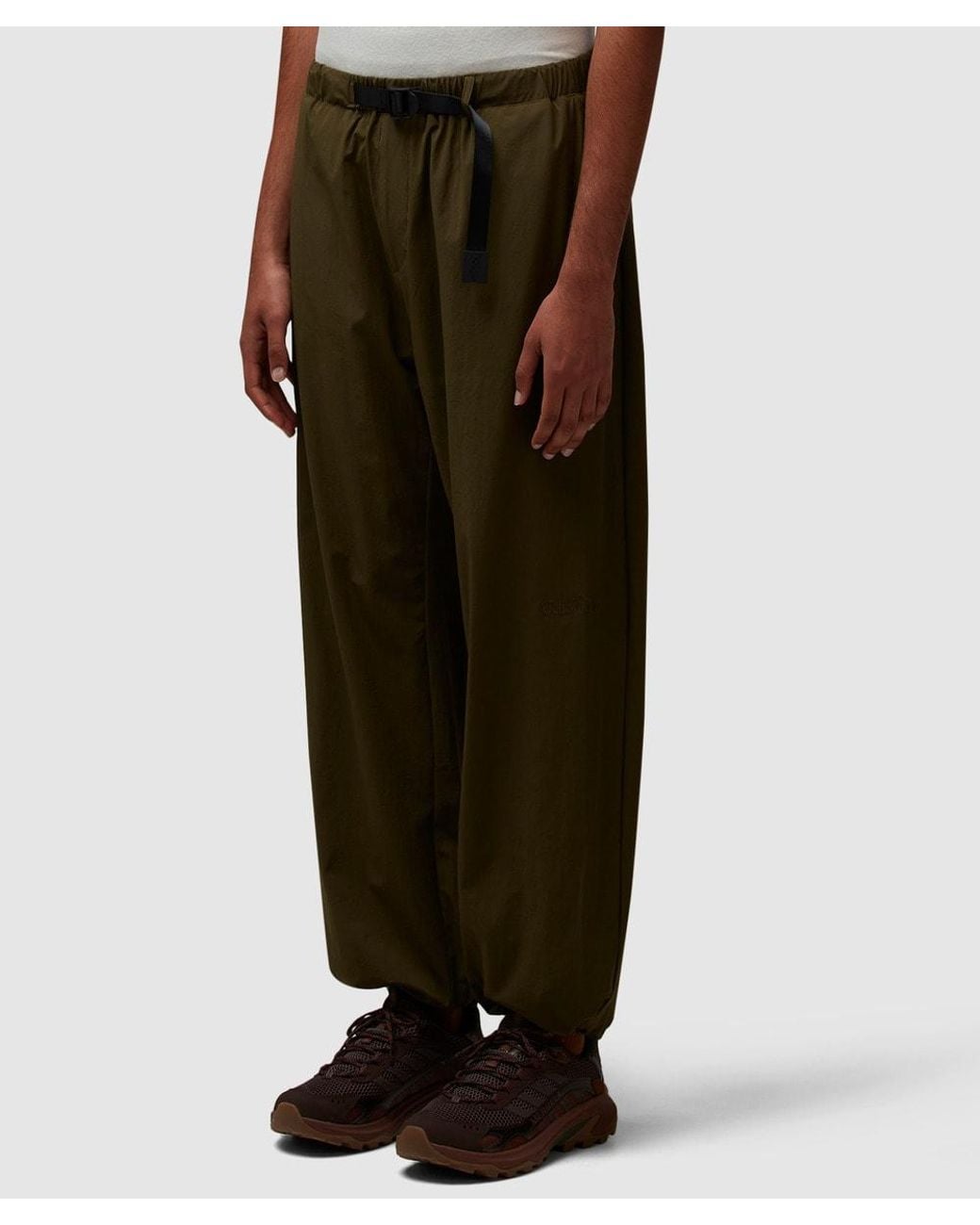 Mellow Clo Black Everyday Stretch Nylon Pant for men