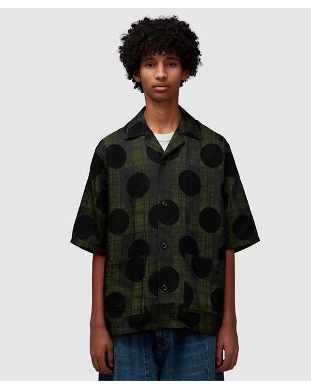 Needles checkerboard cabana shirts /Lサイズ Path