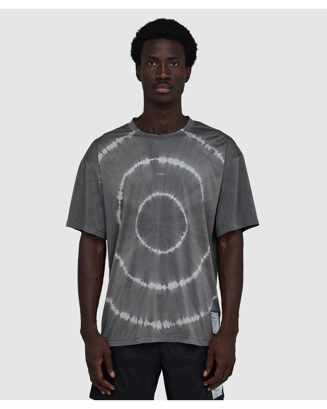 Satisfy Gray Auralite T-Shirt (Tie-Dye Stone Mountain for men
