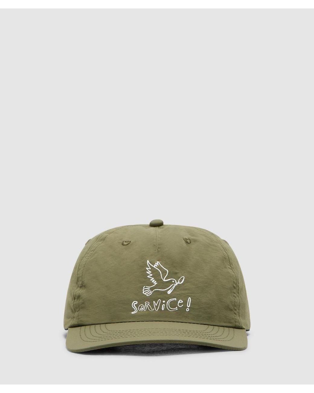 Service Works Green Nylon Dove Cap