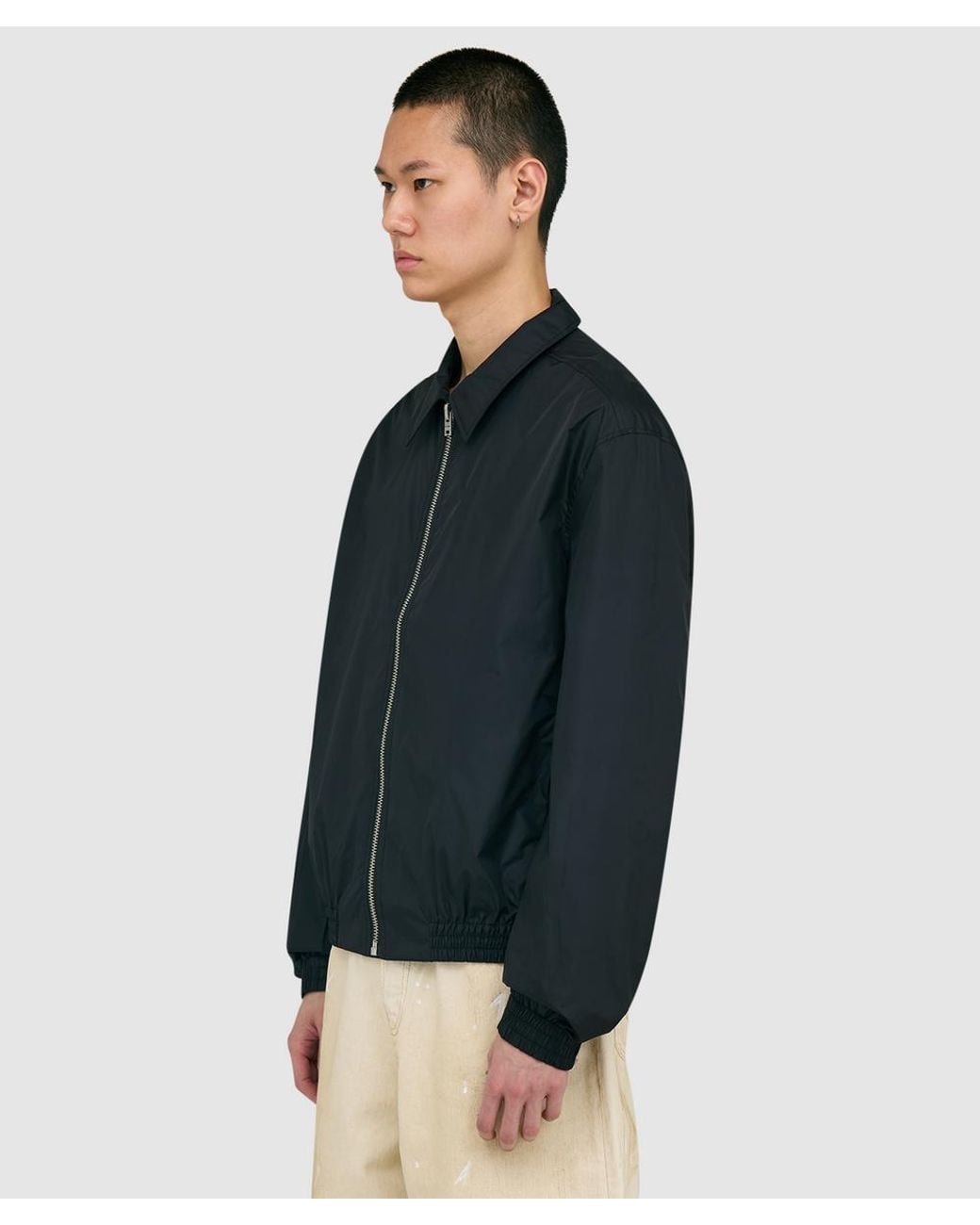 Acne Blue 1996 Logo Flight Jacket for men