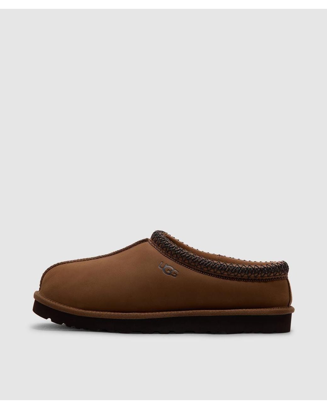 Ugg Brown Tasman Ii Nubuck Slipper (Dark Chestnut for men