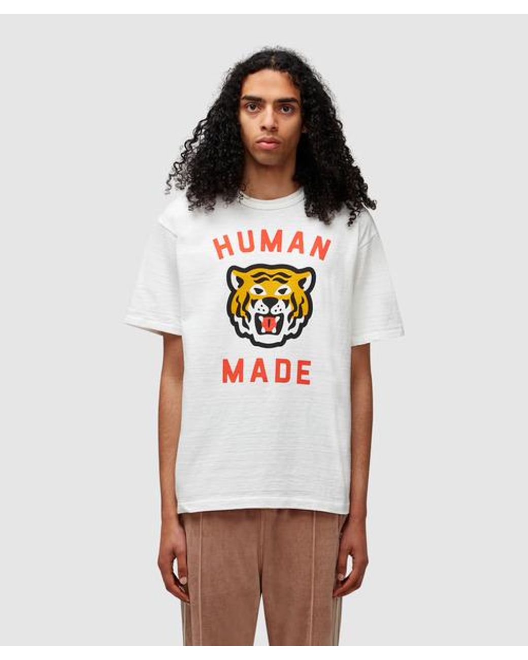 Human Made Graphic Tiger Tshirt in White for Men Lyst