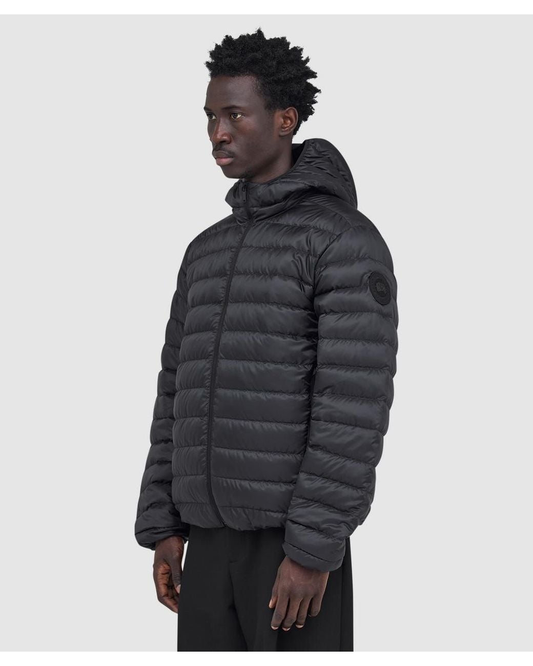 Canada Goose Gray Stratus Hooded Jacket for men