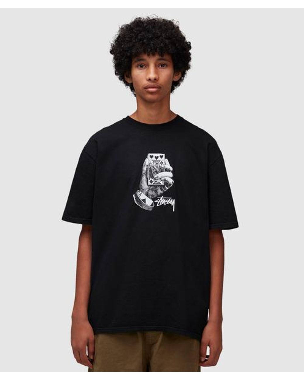 Stussy hotsell black shirt