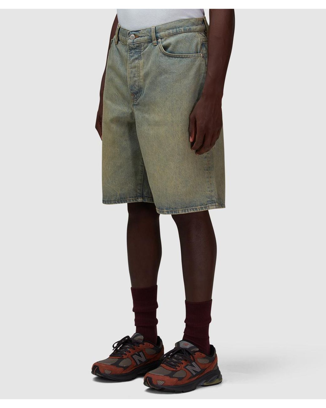 Stussy Denim Big Ol Short (Beach Wash in Natural for Men | Lyst Canada