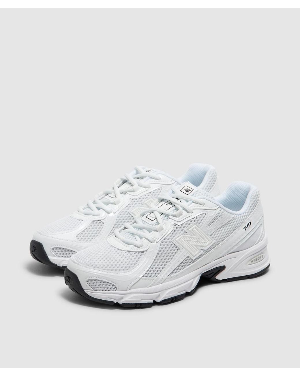 New Balance White 740 Sneaker for men
