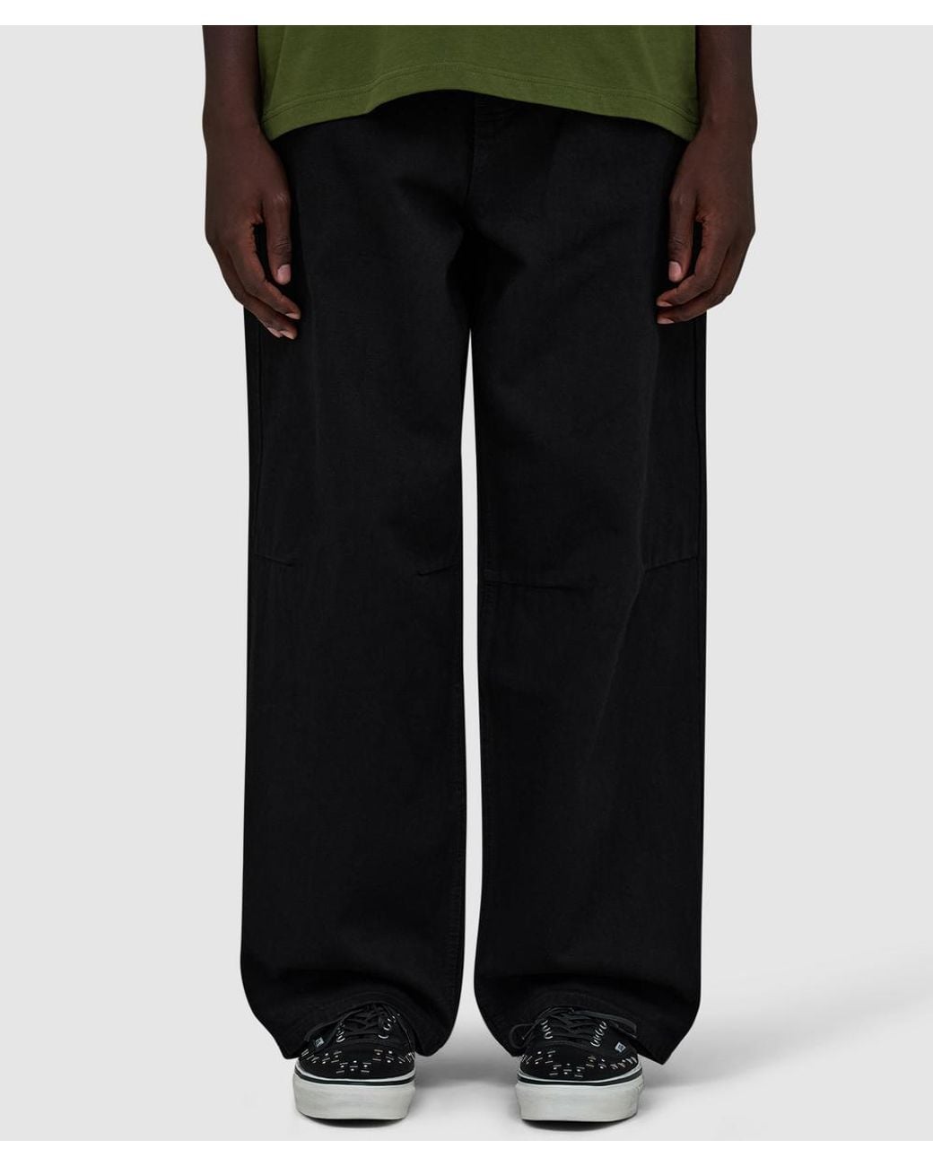 Butter Goods Black Wide Cut Denim Jean (Flat Selvedge for men