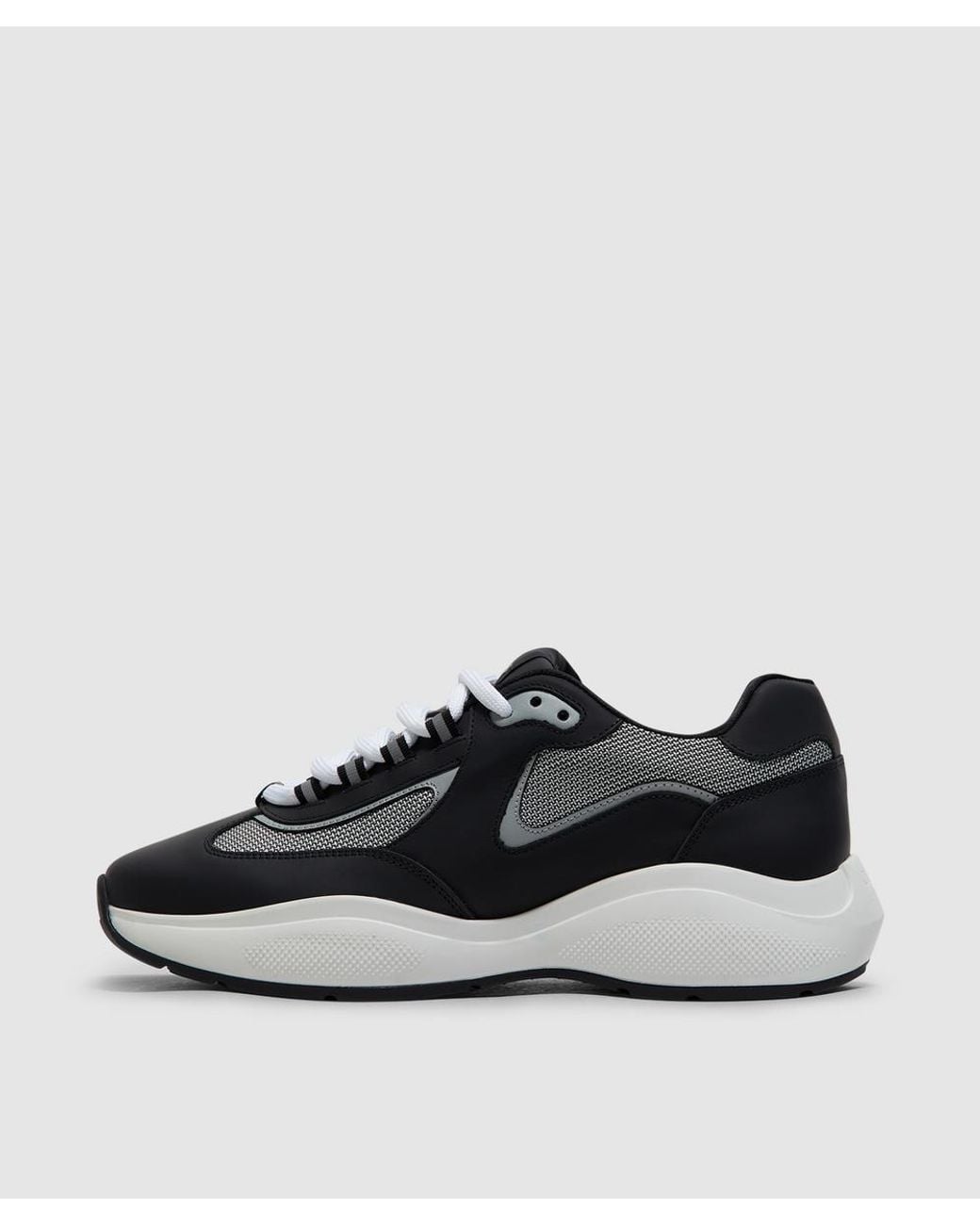 Cleens Black Podium Sneaker (Graphite for men