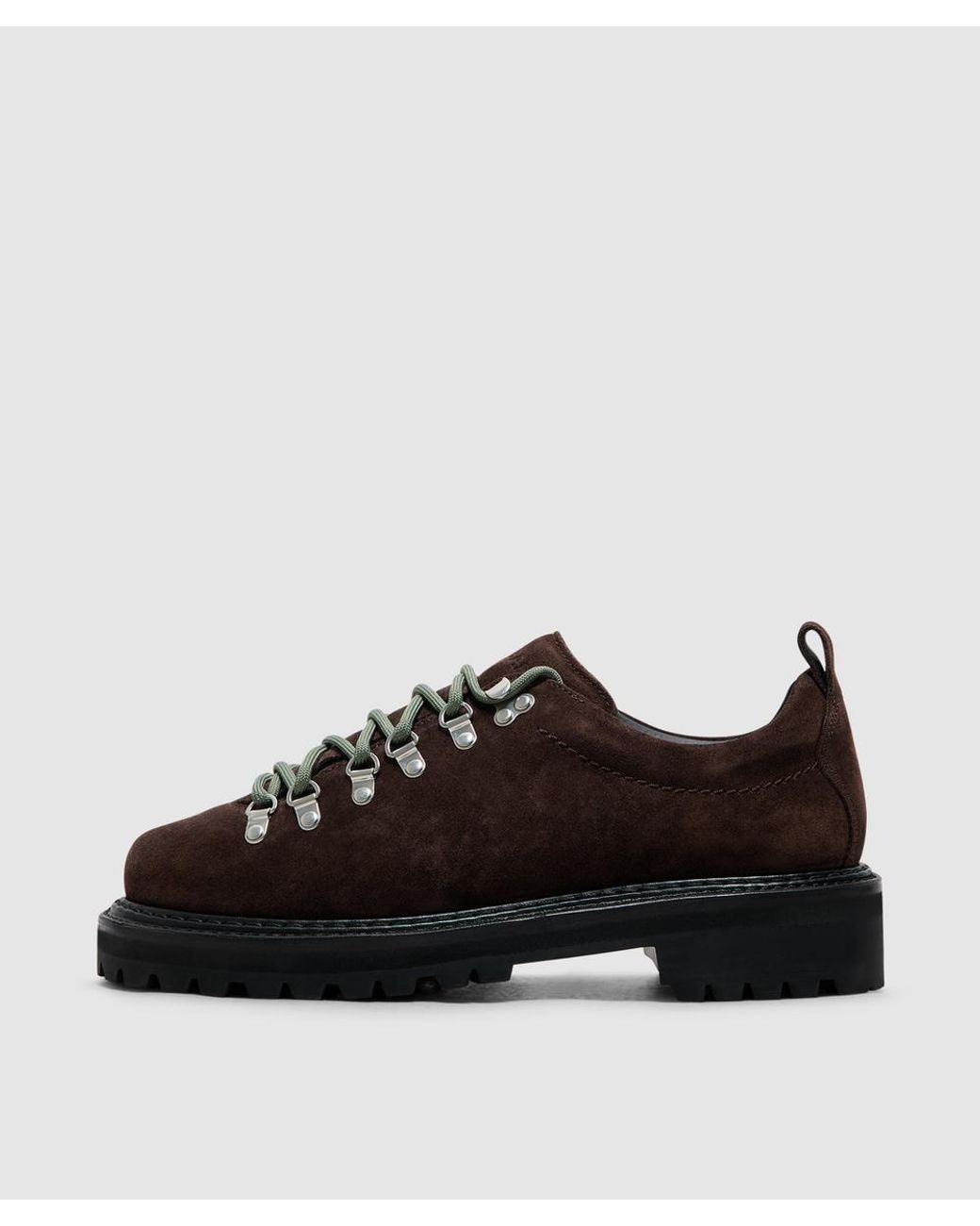 G.H.BASS Brown Mason Hiker Low Suede Boot (Chocolate Suede for men