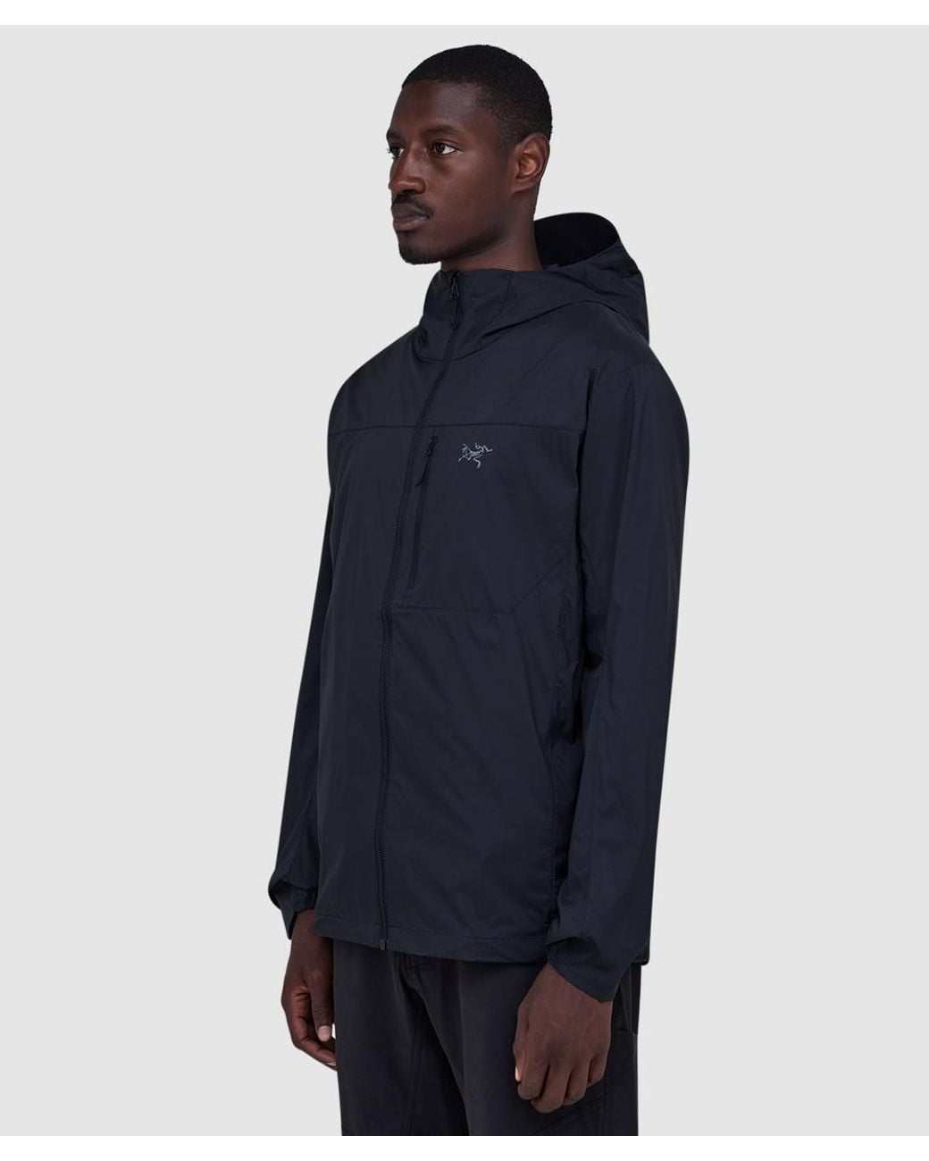 Arc'teryx Black Squamish Hooded Jacket for men