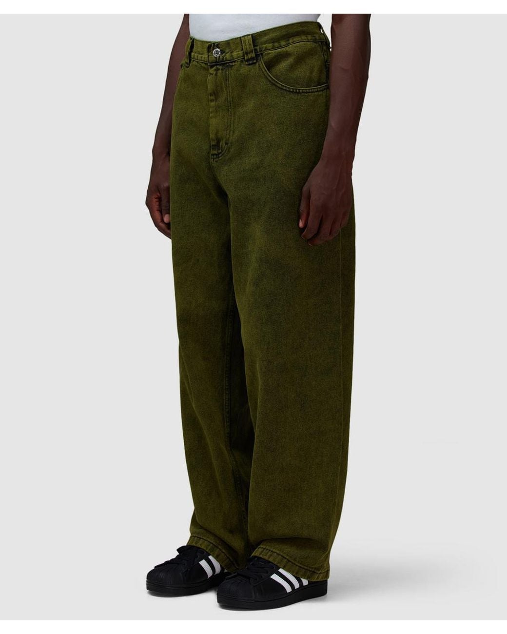 POLAR SKATE Green Big Boy Pant for men