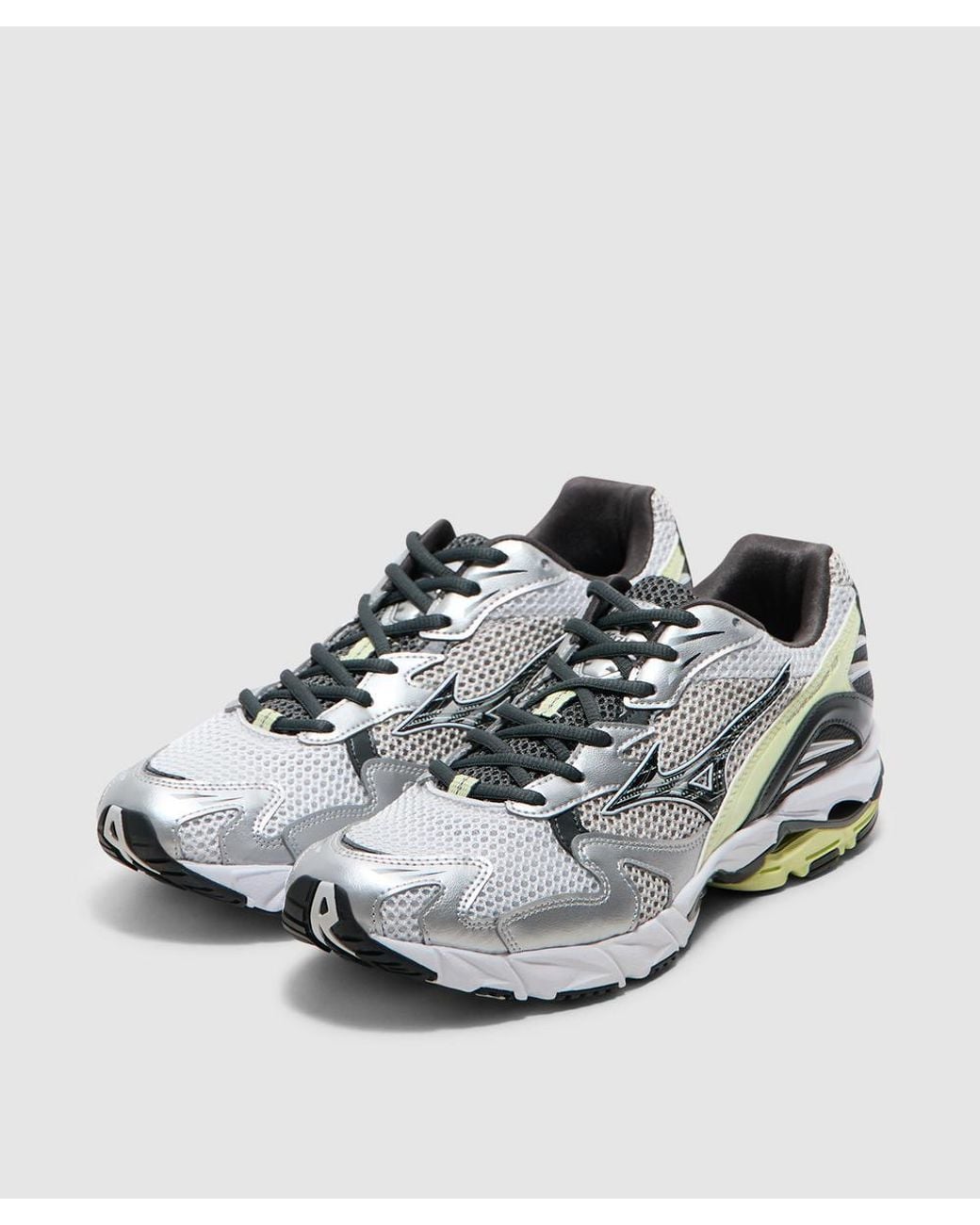 Mizuno Metallic Wave Rider 10 'Sport' Sneaker (Cloudscape/ Sand/Grossular for men