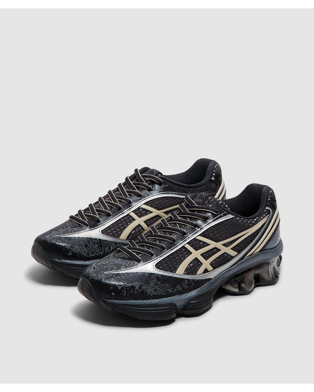 Asics Black Us6-S Gel-Kinetic Fluent Sneaker /Vanilla for men