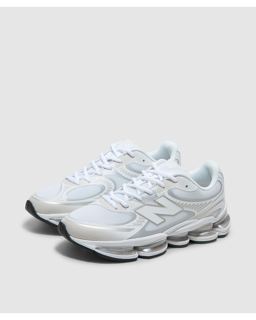 New Balance White Abzorb 2000 Sneaker (Nb 103 Metallic for men