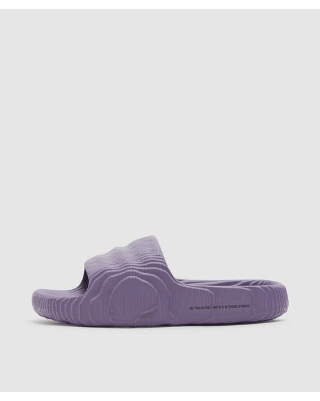 adidas 22 Slider Purple for Men | Lyst