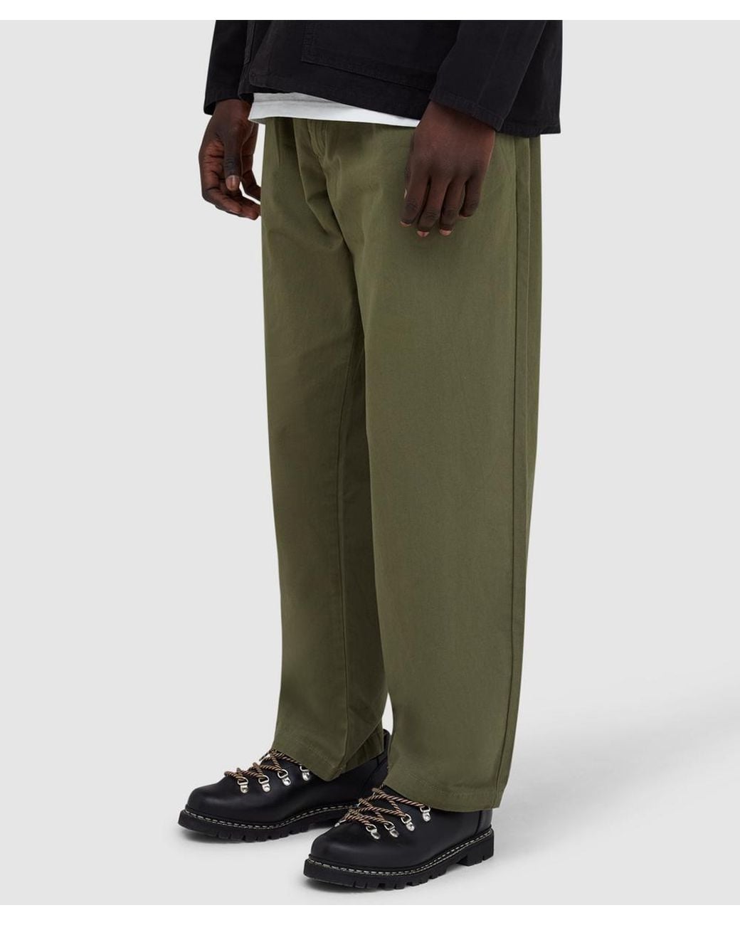 Service Works Green Twill Part Timer Pant for men